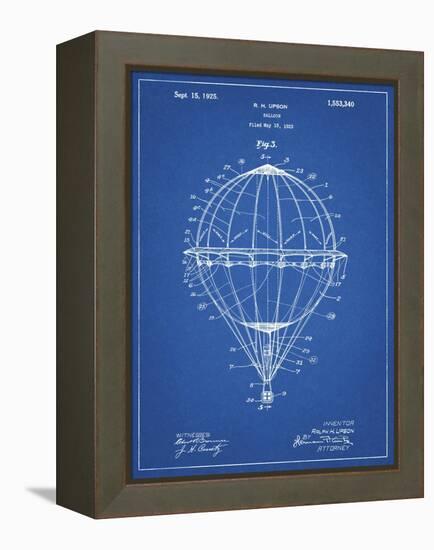 PP36 Blueprint-Borders Cole-Framed Premier Image Canvas