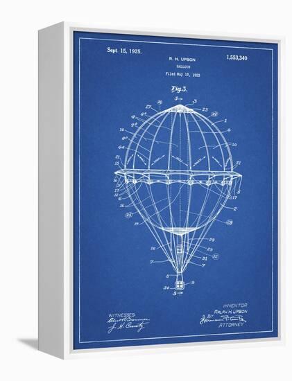 PP36 Blueprint-Borders Cole-Framed Premier Image Canvas