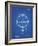 PP36 Blueprint-Borders Cole-Framed Giclee Print