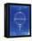 PP36 Faded Blueprint-Borders Cole-Framed Premier Image Canvas