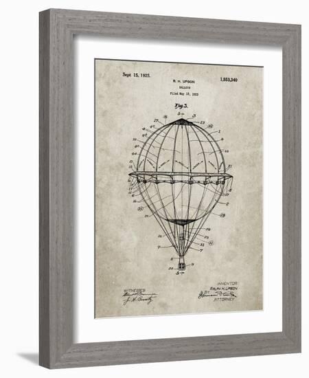 PP36 Sandstone-Borders Cole-Framed Giclee Print