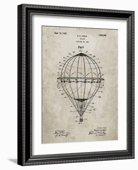 PP36 Sandstone-Borders Cole-Framed Giclee Print