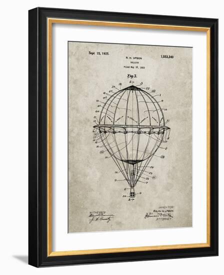 PP36 Sandstone-Borders Cole-Framed Giclee Print