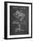 PP374-Chalkboard Nintendo Joystick Patent Poster-Cole Borders-Framed Giclee Print