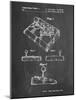 PP374-Chalkboard Nintendo Joystick Patent Poster-Cole Borders-Mounted Giclee Print