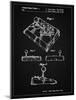 PP374-Vintage Black Nintendo Joystick Patent Poster-Cole Borders-Mounted Giclee Print