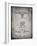 PP385-Faded Grey Skateboard Trucks Patent Poster-Cole Borders-Framed Giclee Print