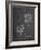 PP387-Chalkboard Movie Set Lighting Patent Poster-Cole Borders-Framed Giclee Print