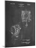 PP387-Chalkboard Movie Set Lighting Patent Poster-Cole Borders-Mounted Giclee Print