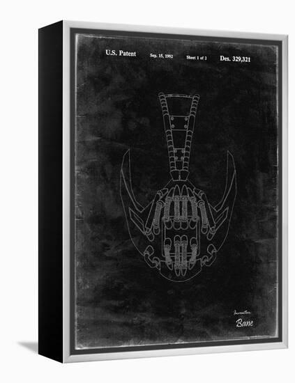 PP39 Black Grunge-Borders Cole-Framed Premier Image Canvas