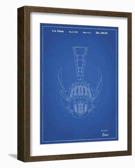 PP39 Blueprint-Borders Cole-Framed Giclee Print