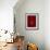 PP39 Burgundy-Borders Cole-Framed Giclee Print displayed on a wall