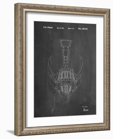 PP39 Chalkboard-Borders Cole-Framed Giclee Print