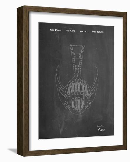 PP39 Chalkboard-Borders Cole-Framed Giclee Print