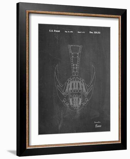 PP39 Chalkboard-Borders Cole-Framed Giclee Print