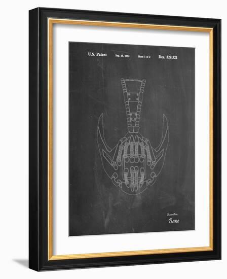 PP39 Chalkboard-Borders Cole-Framed Giclee Print