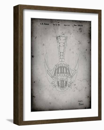 PP39 Faded Grey-Borders Cole-Framed Giclee Print