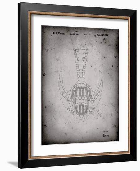PP39 Faded Grey-Borders Cole-Framed Giclee Print
