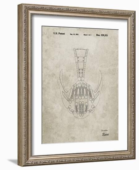 PP39 Sandstone-Borders Cole-Framed Giclee Print