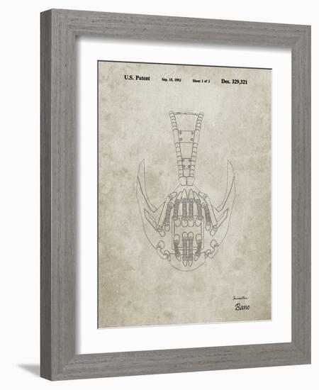 PP39 Sandstone-Borders Cole-Framed Giclee Print