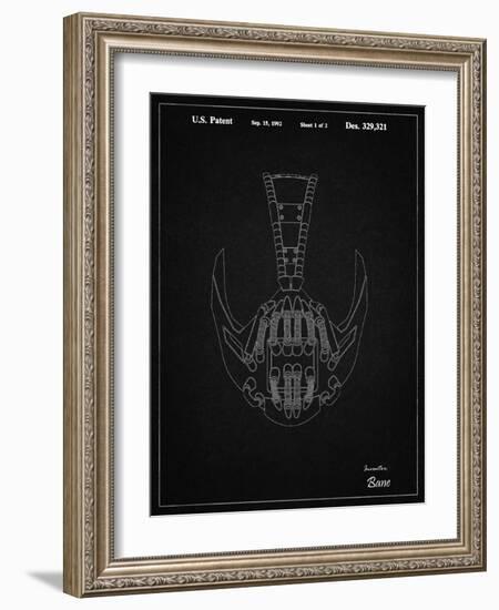 PP39 Vintage Black-Borders Cole-Framed Giclee Print