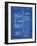 PP4 Blueprint-Borders Cole-Framed Giclee Print