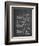 PP4 Chalkboard-Borders Cole-Framed Giclee Print