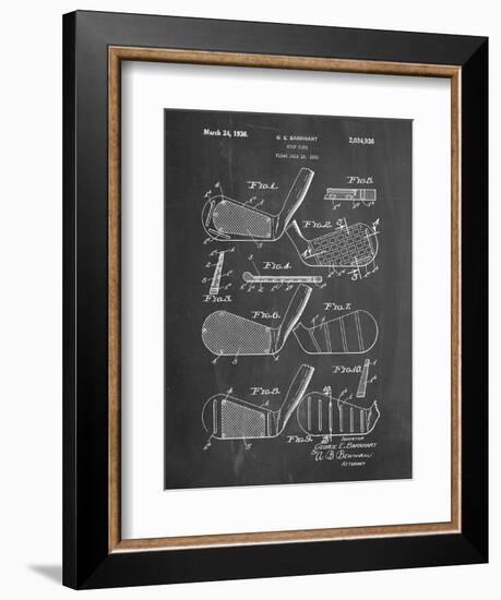 PP4 Chalkboard-Borders Cole-Framed Giclee Print