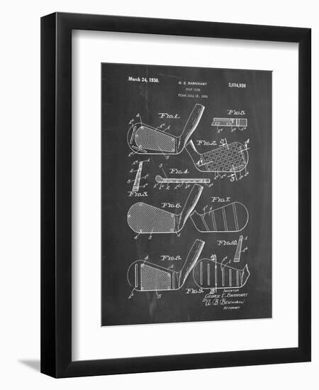 PP4 Chalkboard-Borders Cole-Framed Giclee Print