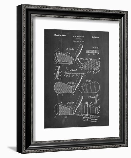 PP4 Chalkboard-Borders Cole-Framed Giclee Print