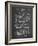 PP4 Chalkboard-Borders Cole-Framed Giclee Print