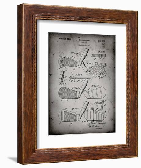 PP4 Faded Grey-Borders Cole-Framed Giclee Print