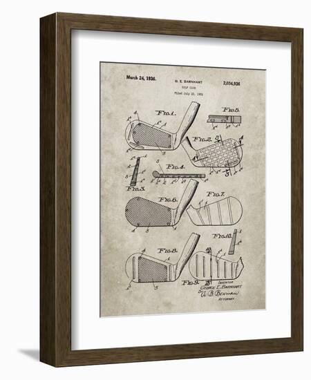 PP4 Sandstone-Borders Cole-Framed Giclee Print