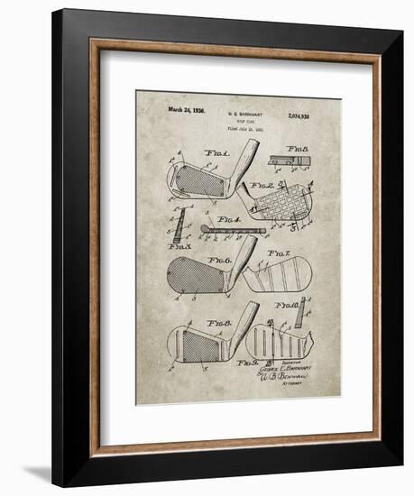 PP4 Sandstone-Borders Cole-Framed Giclee Print