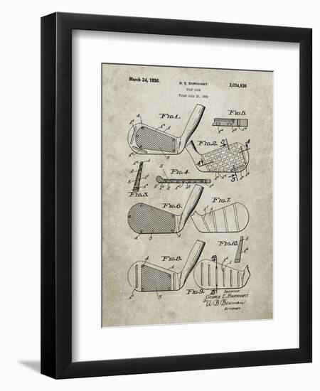 PP4 Sandstone-Borders Cole-Framed Giclee Print