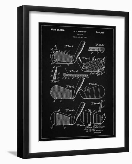 PP4 Vintage Black-Borders Cole-Framed Giclee Print