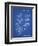 PP40 Blueprint-Borders Cole-Framed Giclee Print