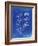 PP40 Faded Blueprint-Borders Cole-Framed Giclee Print