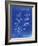 PP40 Faded Blueprint-Borders Cole-Framed Giclee Print