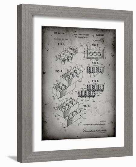 PP40 Faded Grey-Borders Cole-Framed Giclee Print