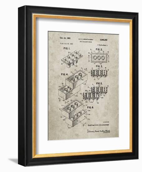 PP40 Sandstone-Borders Cole-Framed Giclee Print