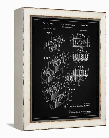 PP40 Vintage Black-Borders Cole-Framed Premier Image Canvas