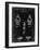 PP41 Black Grunge-Borders Cole-Framed Giclee Print