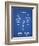 PP41 Blueprint-Borders Cole-Framed Giclee Print