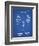 PP41 Blueprint-Borders Cole-Framed Giclee Print