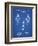 PP41 Blueprint-Borders Cole-Framed Giclee Print