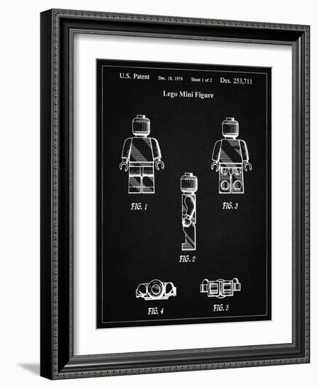 PP41 Vintage Black-Borders Cole-Framed Giclee Print