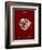 PP42 Burgundy-Borders Cole-Framed Giclee Print