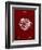 PP42 Burgundy-Borders Cole-Framed Giclee Print