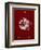 PP42 Burgundy-Borders Cole-Framed Giclee Print